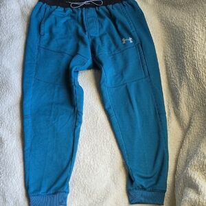 Under Armour Teal Blue Men's Jogger Sweatpants